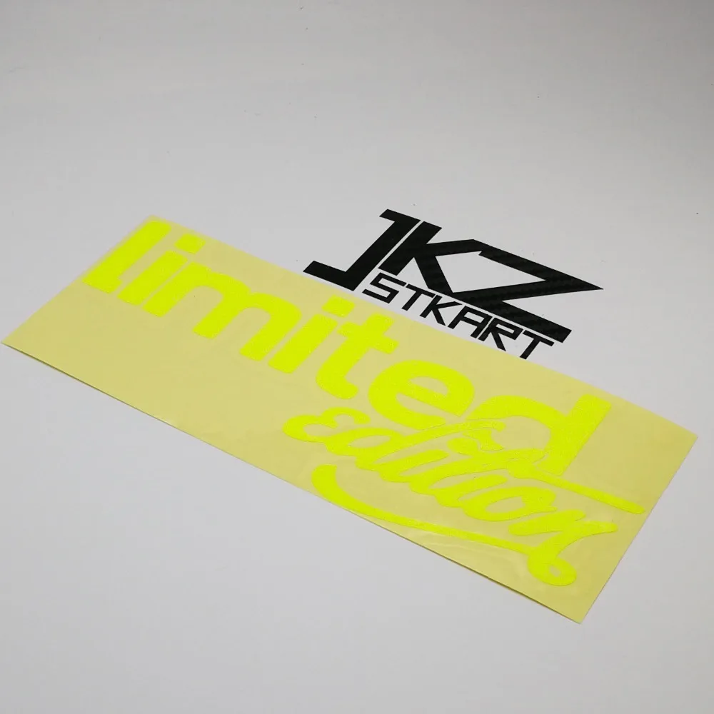 

JKZ STKART Vinyl Die Cut Car Sticker Decal Limited Edition B 18 x 7 cm for Motor Bike Laptop Helmet Decorated Stickers