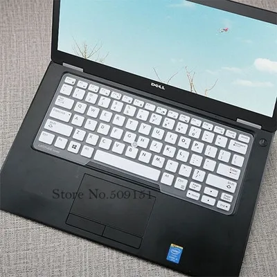White Для 1" ноутбука Dell Latitude 5450 3340 7480 7490 5490 5491 E5450 E5470 E5490 E7450 E7490 чехол для клавиатуры ноутбука Защитная крышка - Цвет: White