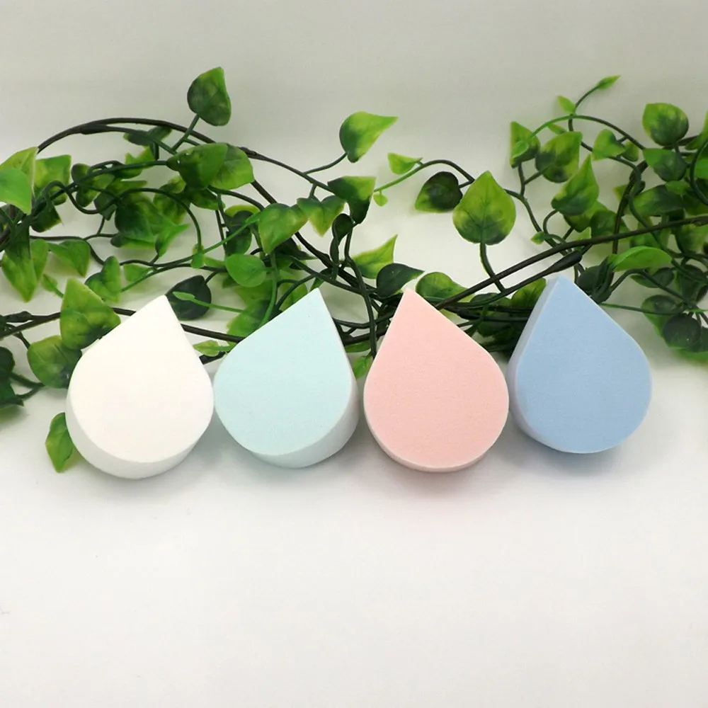 #501 2018 Новая мода 4pc Pro макияж основа красота плоская губка пуховка для капель