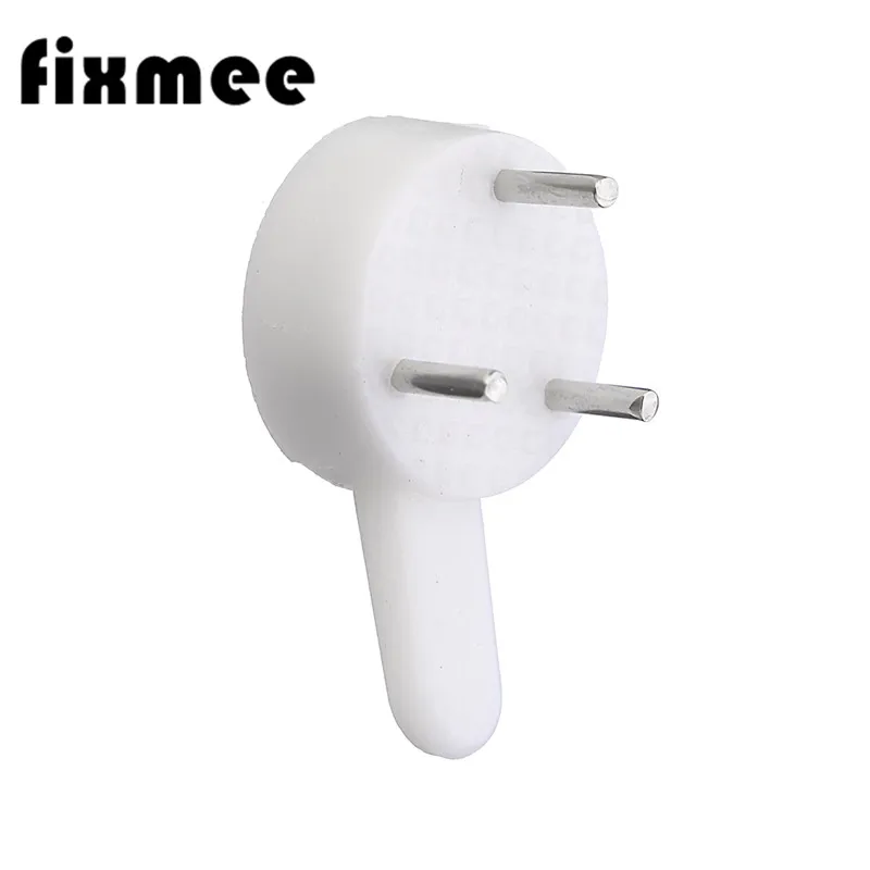 Fixmee 100 шт./лот маленький большой крючок для ногтей пластиковый Невидимый