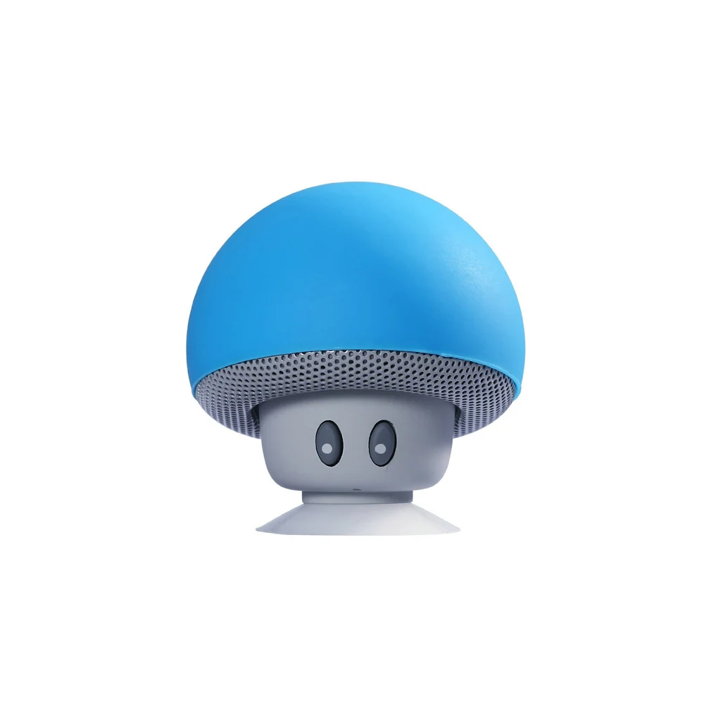 Мультяшный Гриб беспроводной Bluetooth динамик водостойкая присоска Мини bluetooth аудио