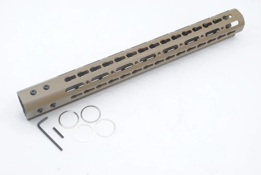 Система поплавок TriRock 15 дюймов Slim Keymod Handguard Rail Free 223/5 56