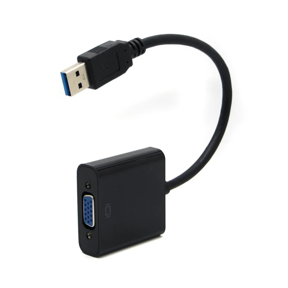 50 шт. внешний адаптер для видеокарты с USB 3 0 на VGA|to vga|vga videousb to video |
