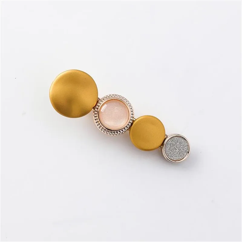 Новинка 2019 трендовая заколка для волос ювелирное изделие Корейская креативная с