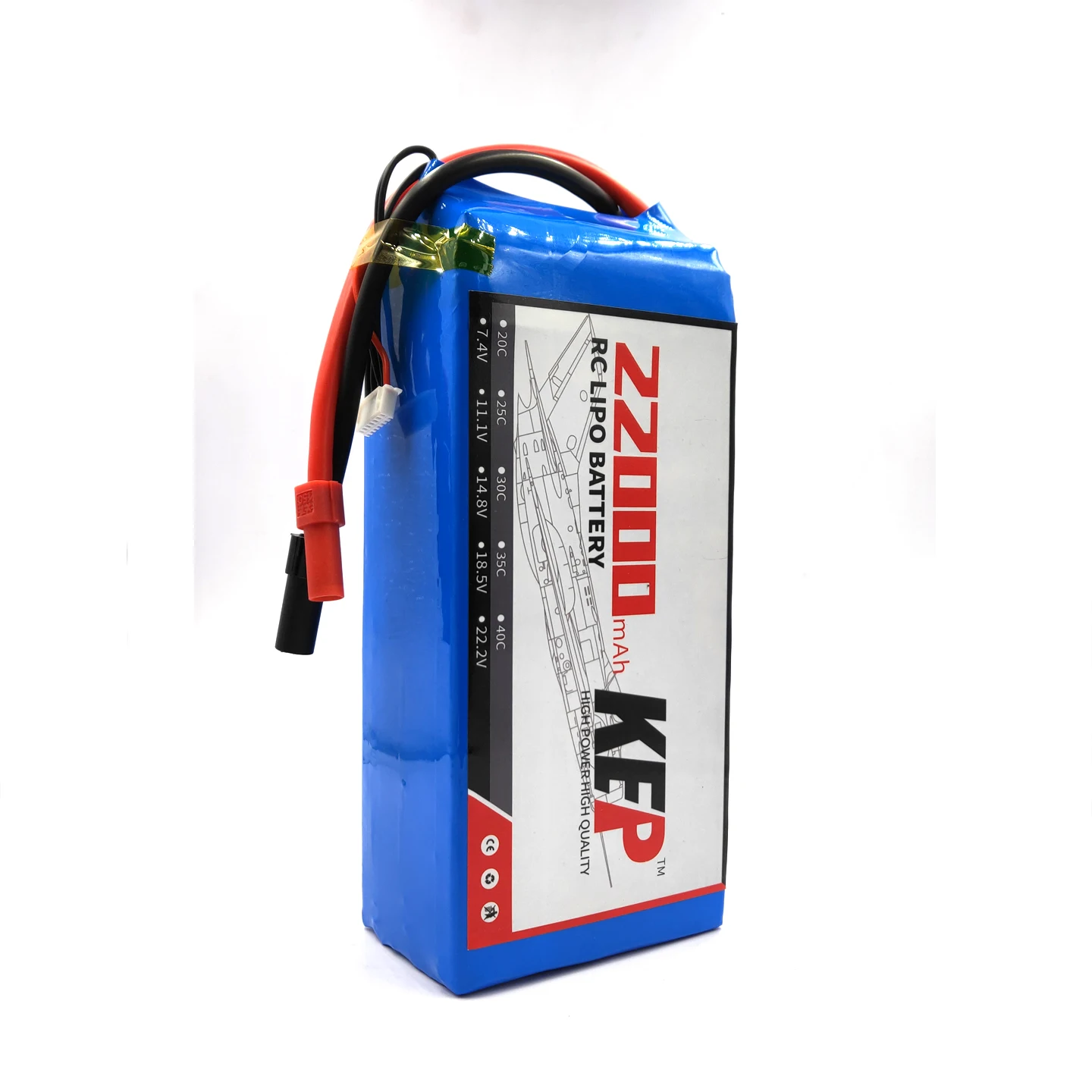 22000mAh Высокая мощность RC Lipo батарея 4S 5s 6S 14,8 V 18,5 V 22,2 V 25C для RC вертолет автомобиль Лодка Eppo машина
