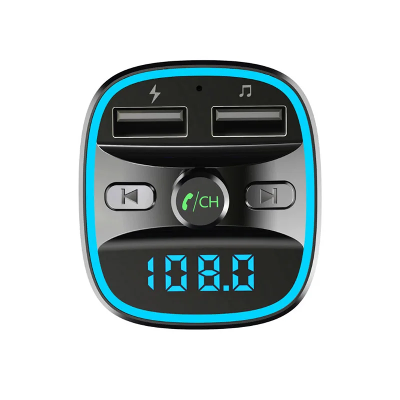 JaJaBor FM передатчик Bluetooth автомобильный комплект громкой связи вызов Авто Bluetoooth 5 0