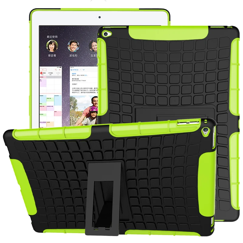 Heavy Duty Tablet Чехол Для iPad Pro 12.9 "A1584 A1652 Противоударный ТПУ + PC Жесткий Стенд e-book