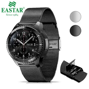 Миланский ремешок для часов из нержавеющей стали, быстросъемный штифт для Samsung Gear S3 Classic Frontier, ремешок для браслета для Samsung galaxy