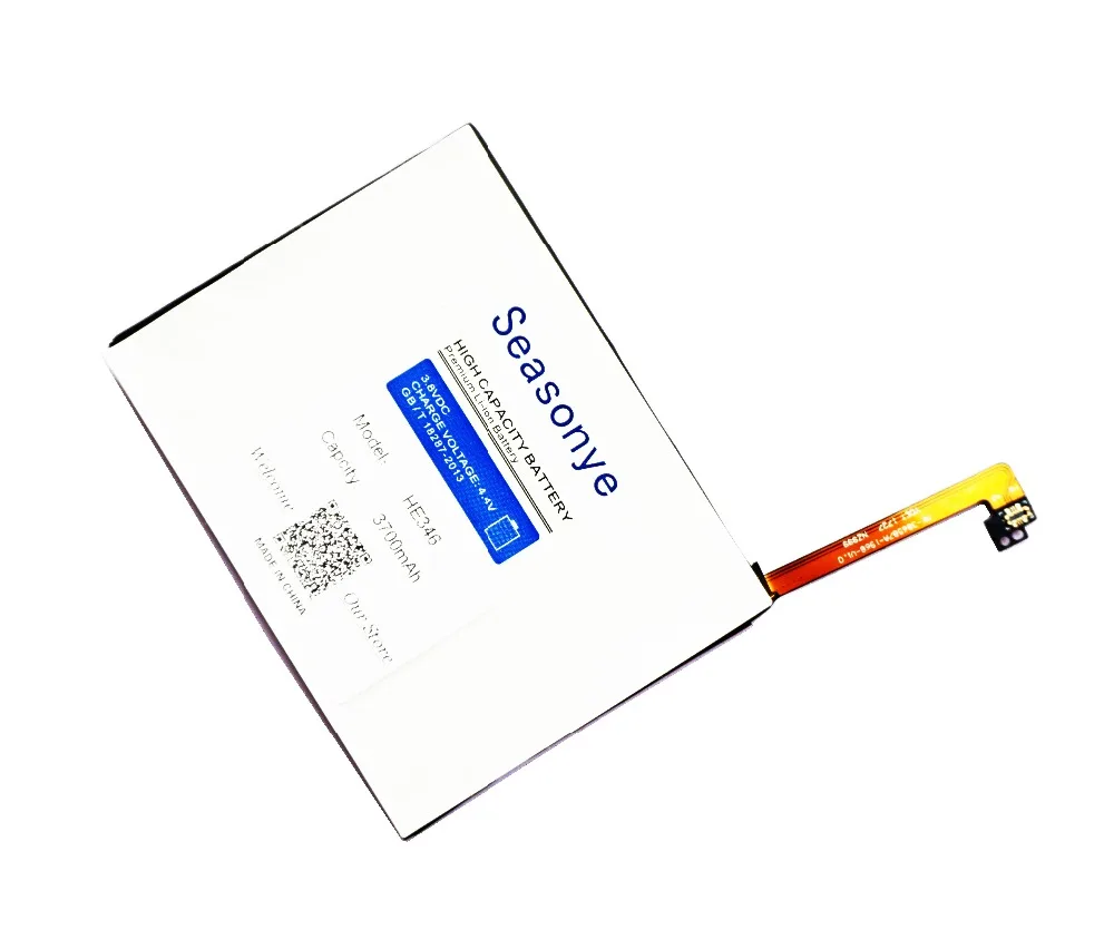 Seasonye 3700mAh / 14.25Wh HE346 Сменный аккумулятор для телефона Nokia 7 Plus P N7P батареи батарея |