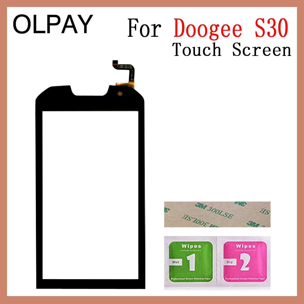 Переднее стекло для телефона AAA 5 0 дюйма Для Doogee S30 S 30 сенсорный экран дигитайзер