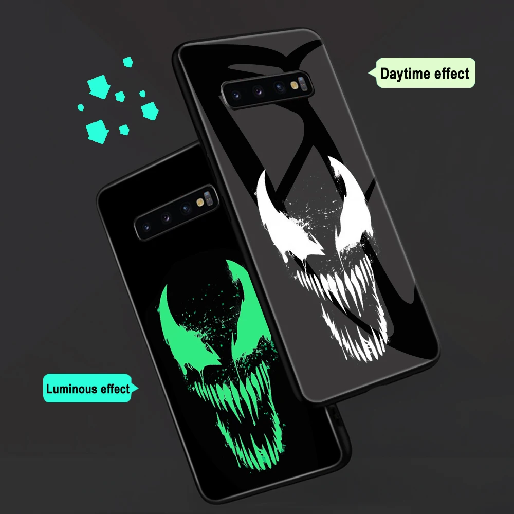 Ciciber чехлы для телефонов samsung Galaxy S10 S9 S8 Plus Note 8 9 S10e + Funda чудо-яд светящаяся