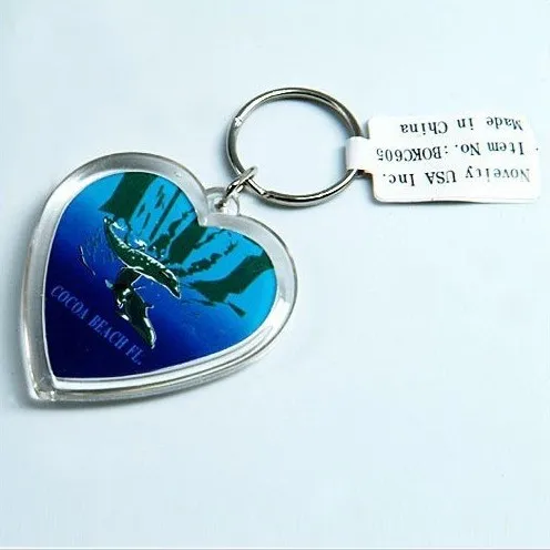 1 шт. пустой акрил брелки вмонтированная фото пластик брелоки квадрат ключ