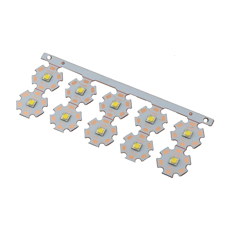 10 шт. CREE Вт Led XML2 U3 теплый белый 3000K/нейтральный 5000K/холодный 6500K 20 мм Звездная