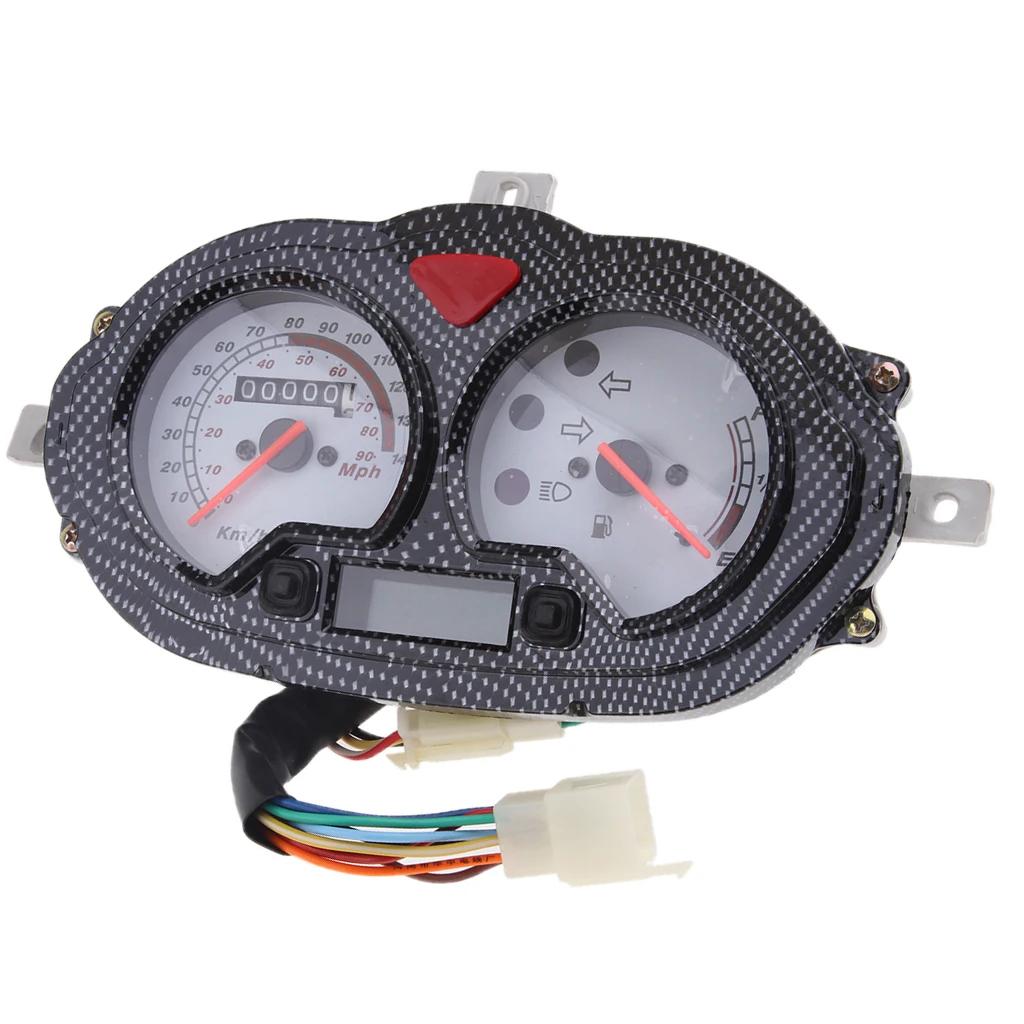 12V мотоцикл 7 Контакты Разъем Спидометр в сборе для Хонда 50 70 CT70 ST50 ST70 45 мм/1,77 дюйма Аксессуары для мотоциклов