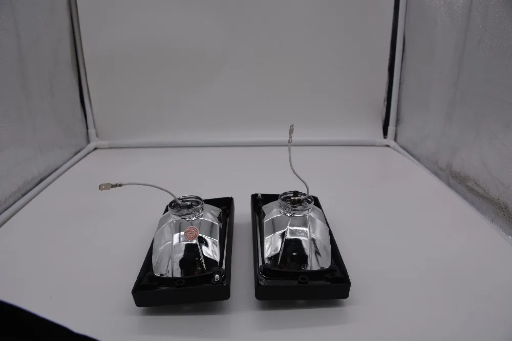 

eOsuns halogen fog lamp with wires, fog lamp house and frame cover complete kit for lada 2010-15