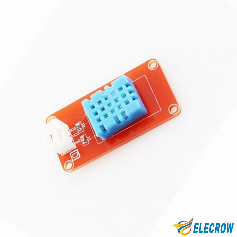 Elecrow Crowtail Temperature Humidity Sensor Module Electronic DIY Kit 3 Pin Cable Wire | Электронные компоненты и