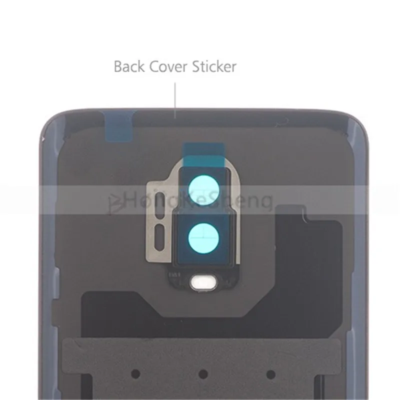 OEM крышка аккумулятора для OnePlus 6T Mirror Black A6010 | Мобильные телефоны и аксессуары