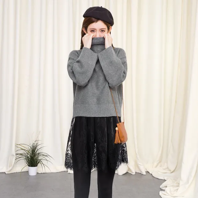 Женское пляжное прозрачное кружевное платье черное белое повседневное