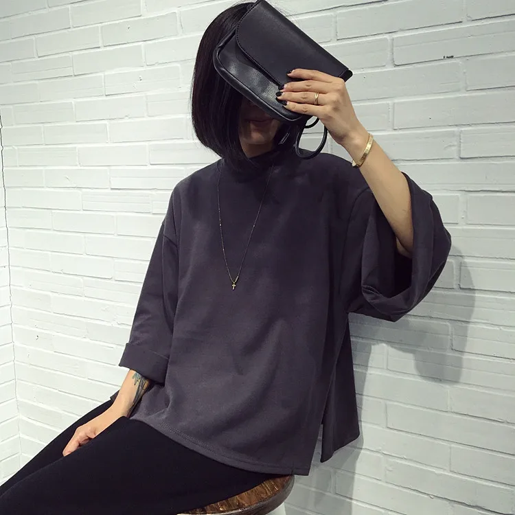 Бесплатная доставка Новинка 2017 года сезон лето весна женская короткая футболка