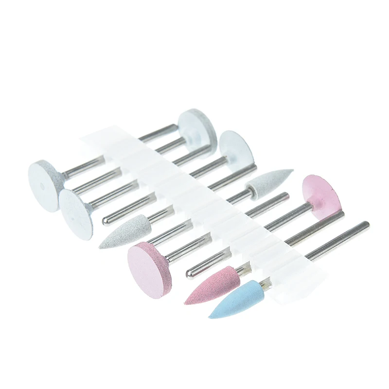 

1set Dental Porcelain Teeth Polishing Kit Hp 0312 For Low Speed Handpiece 12 Polisher