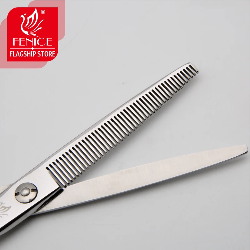 Профессиональные филировочные ножницы Fenice JP440c 30% 6 5 7 0 дюйма|dog grooming scissors|dog thinning