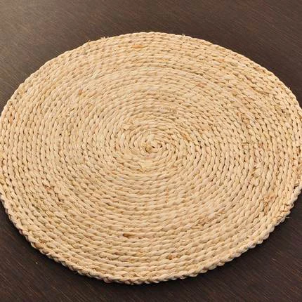 Ручная работа коврики в виде кукурузной шелухи футон татами столовая круглая