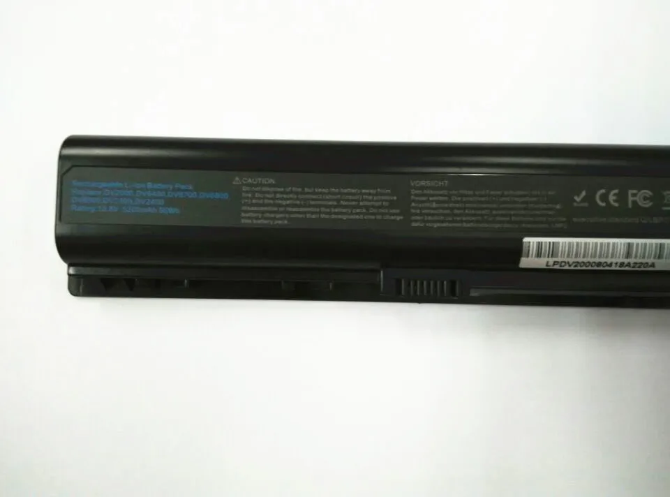 Аккумулятор для ноутбука HP Pavilion DV2000 DV2100 DV2200 DV2700 DV2800 DV2900 DV6000 DV6300 DV6400 DV6500 DV6600 DV6700