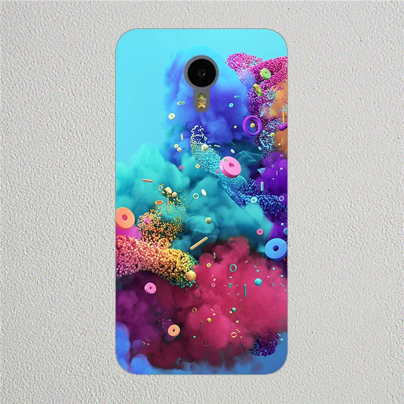 Необычные телефоны для Meizu Pro 5 чехол телефона PRO5 7 &quotзадняя крышка Coque Beauty Flowers Design