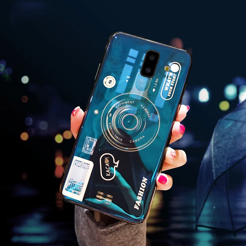 For Samsung Galaxy S8 Plus S10e J8 2018 M30 Shockproof Soft TPU Blu-ray Camera Silicone Phone Cover Case |
