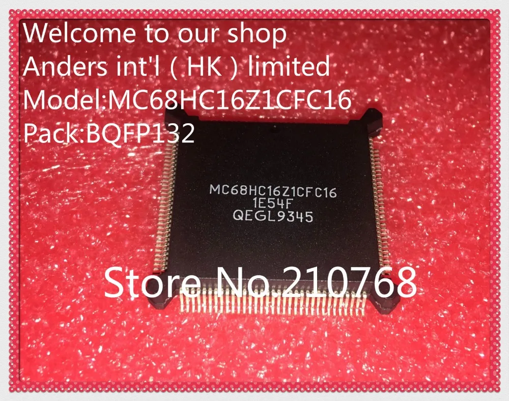 5 шт./лот MC68HC16Z1CFC16 MC68HC16Z1CFC MC68HC16Z1 MC68HC16 BQFP132 | Электронные компоненты и