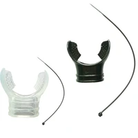silicone soft scuba diving snorkel mouthpiece bite regulator non toxic diving equipment