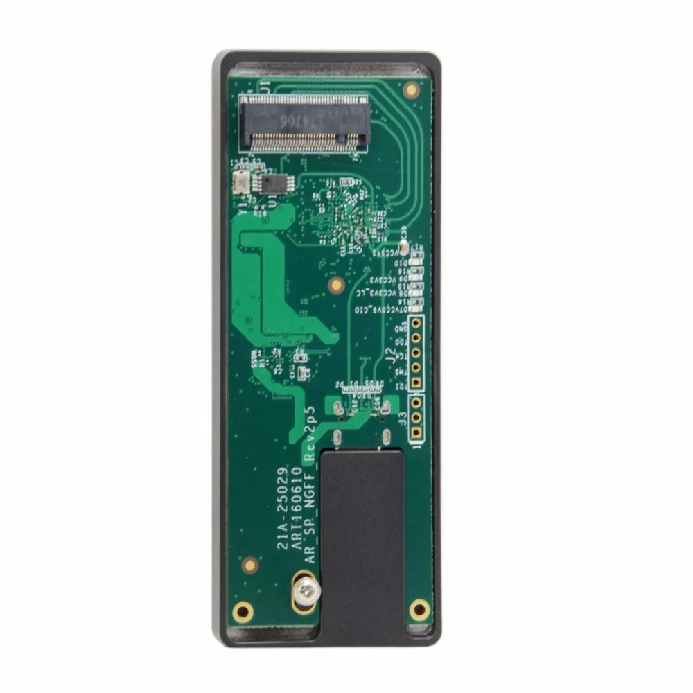 Thunderbolt 3 для PCI Express PCI-E для NVME NGFF M-key AHCI SSD чехол для конвертации картриджа
