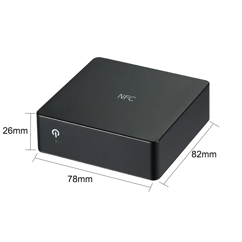 NFC Bluetooth 4,0 аудио приемник DAC APTX CSR беспроводной цифровой музыкальный приемник с RCA оптический коаксиальный/SPDIF выход