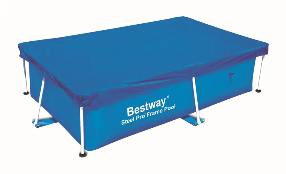 58104 Bestway 244*104 см чехол для 239*150 см прямоугольная рамка для бассейна 96*6" толстые брезентовые пылезащитный чехол для бассейна 94x59"