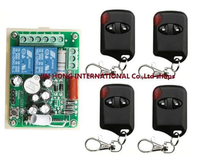 Беспроводной переключатель системы дистанционного управления AC220V 2CH приемник