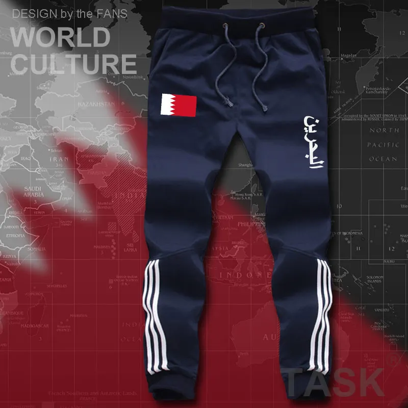 Мужские пляжные шорты Bahrain мужские для тренировок с флагом на молнии карманом