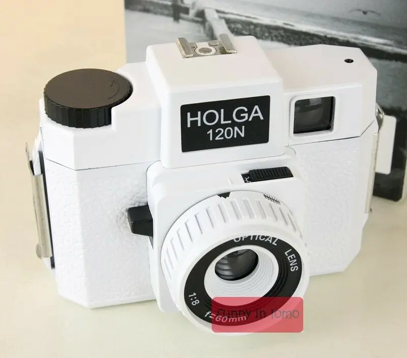 Камера HOLGA 120 среднего формата 120N / N белая Ломография Lomo Kodak Fujifilm|Плёночные и