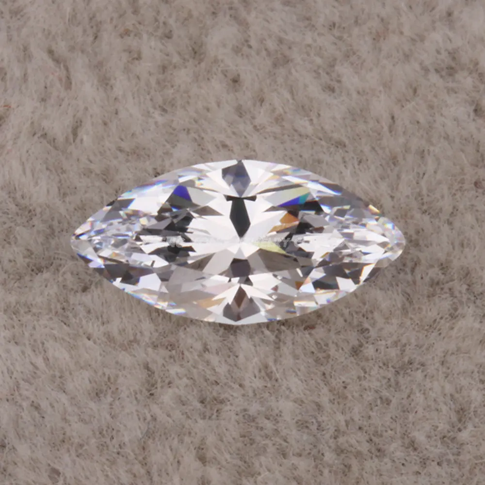 Высокое качество AAAAA 1.5x3mm-10*20mm конский глаз CZ камни чистый прозрачный цвет искусственные камни кубический цирконий камни для DIY драгоценность