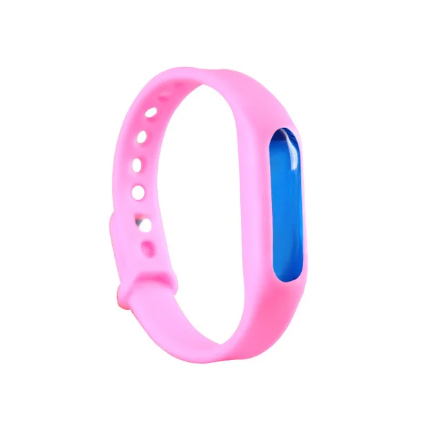 

Waterproof candy jelly color Mosquito Repellent Band Bracelets kids silicone hand Wrist Band Anti Mosquito Ring mixed order