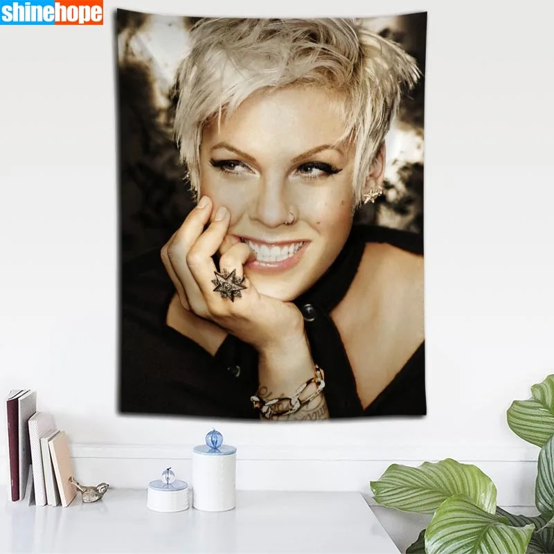 Alecia · Beth · Moore, P! nk на заказ гобелен настенный гобелен Настенное подвесное одеяло для спальни фермерский дом Декор богемное украшение для дома - Цвет: Tapestry 5