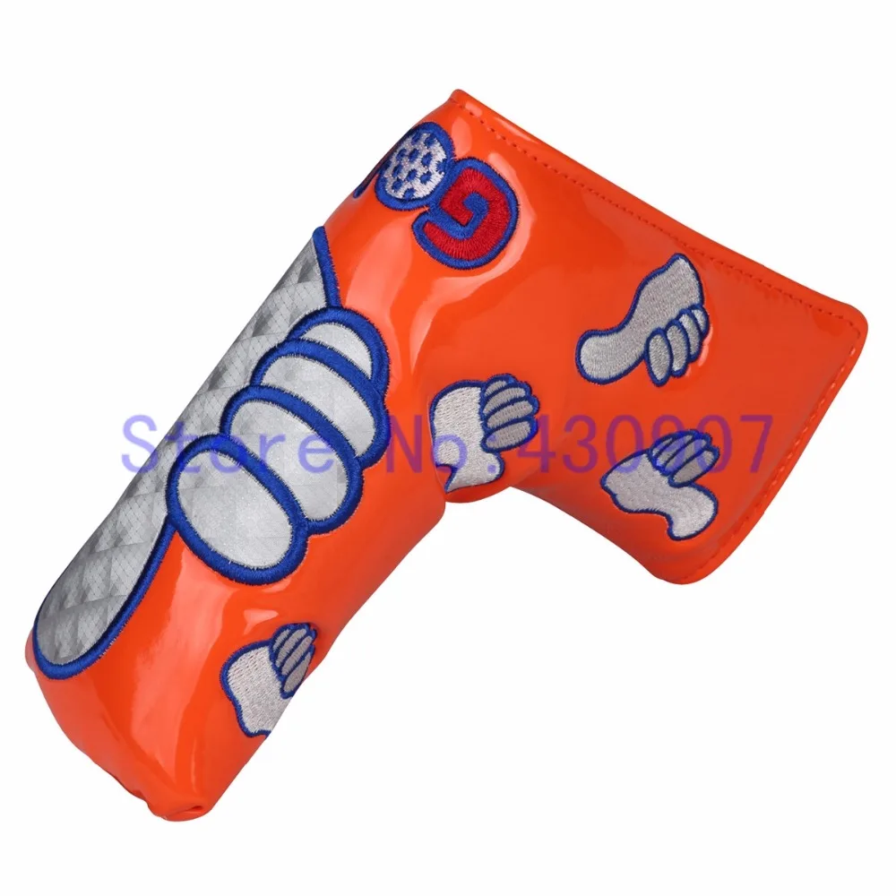 Новый магнит 1 шт. клюшки для клюшек 10 видов цветов гольфа|putter head cover|golf putter coverputter