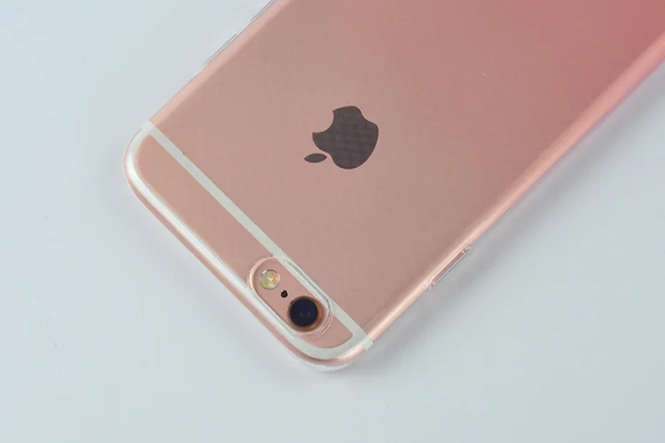 Чехол для iPhone 6 Plus прозрачный градиентный цветной чехол из ТПУ защитные