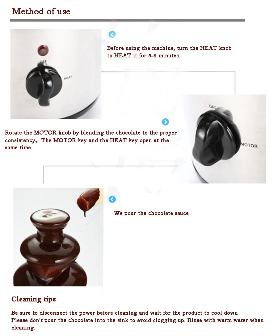 4-слойная самодельная машина для шоколадного фонтана водопад горячий горшок