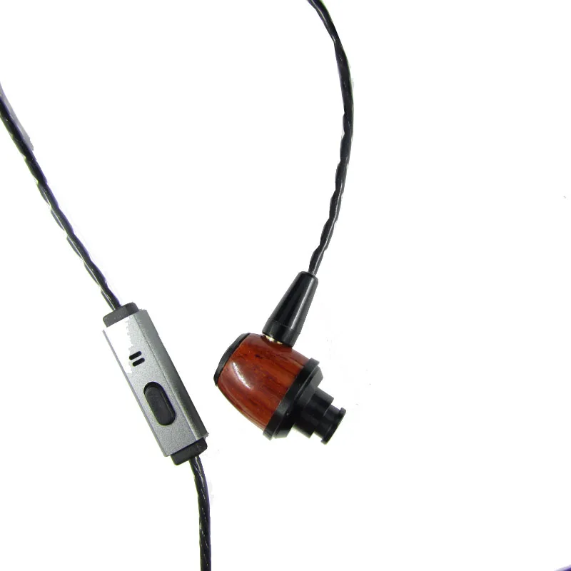 2017 DD деревянные наушники вкладыши с шумоподавлением динамические басы