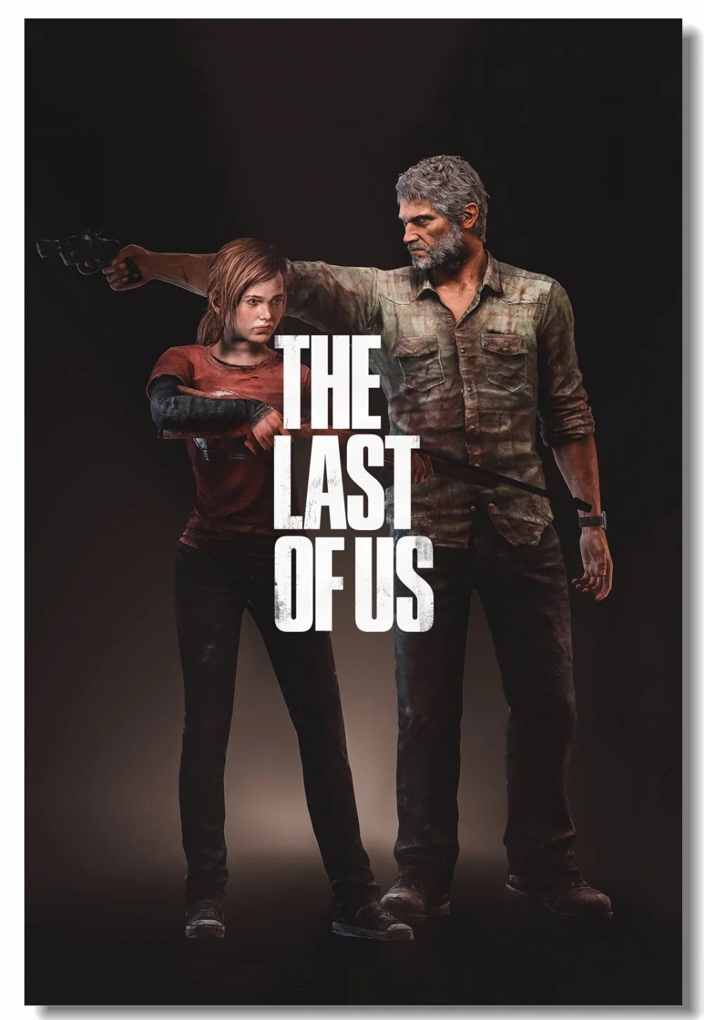 Пользовательские холст украшения стены последний из нас постер стикер росписи