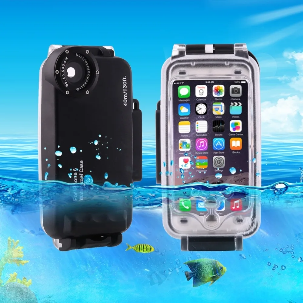 Водонепроницаемый чехол для iPhone 6 6s 7 Plus из АБС пластика дайвинга
