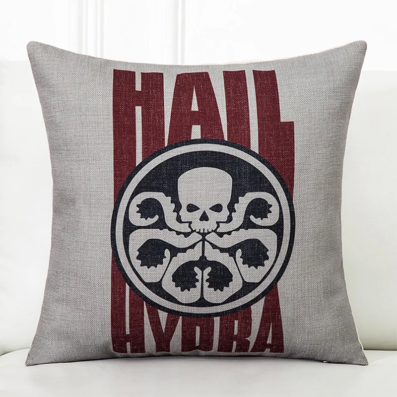 Фильм HYDRA агенты s.h.i.e.l D. Декоративные домашние наволочки для дивана новые без
