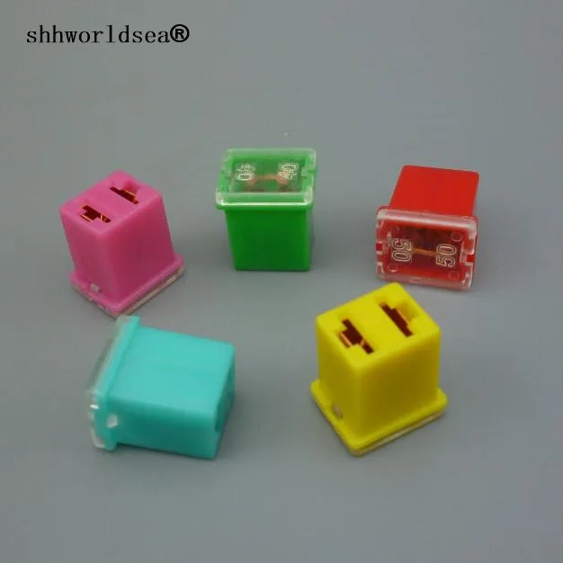 Shhworldsea 5 шт. блок предохранителей автомобильный оригинальный прямоугольный