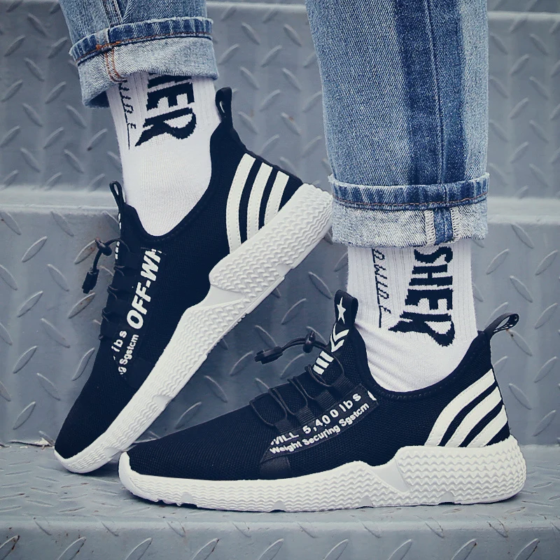 Повседневная обувь Мужская модная трендовая лоферы сезон лето с геометрическим