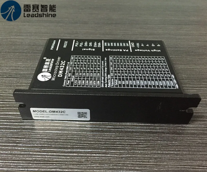 Leadshine 2-фазный DSP на основе цифрового шагового привода DM серии DC18-40V 0 5-3.2A DM432C Новый |